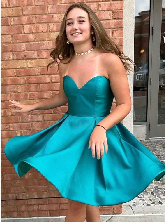 above the knee prom dresses
