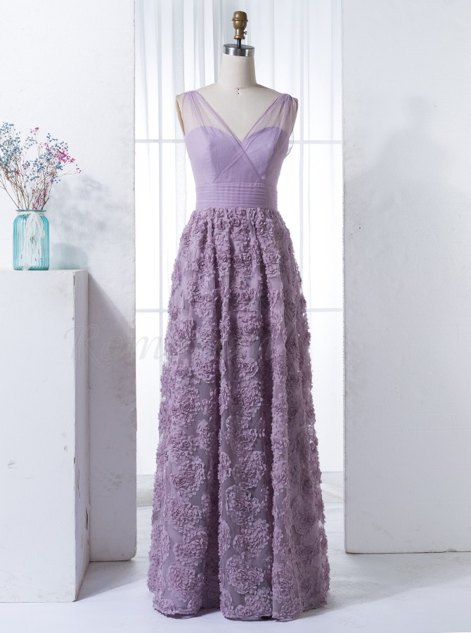 lavender lace bridesmaid dresses